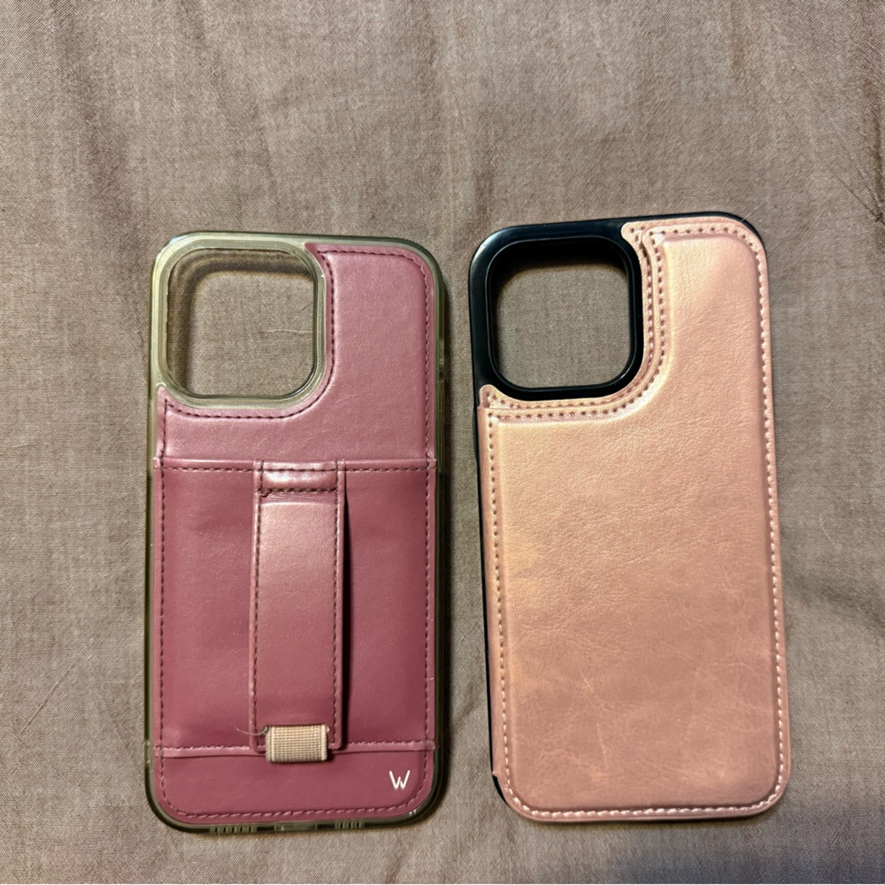 Elegant Dual-Tone Phone Cases